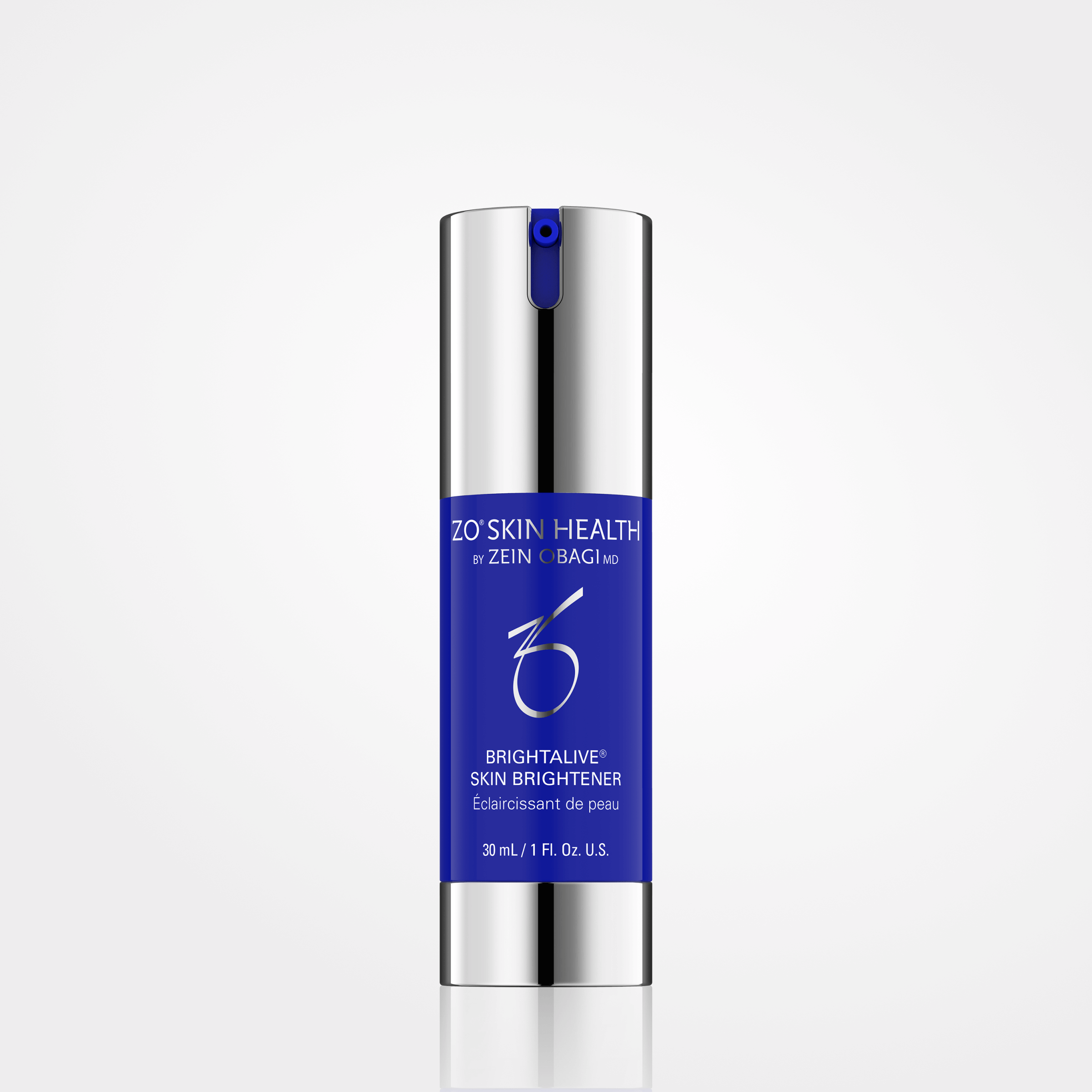 Wedoskin ZO Skin Brightalive serum in a 30ml bottle, designed to brighten and even skin tone.