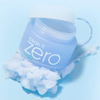 HYAKU Beauty & Living Banila Co. Clean It Zero Cica Reffed Cleansing Balm in blue, 100ml, showing the jar and product label.
