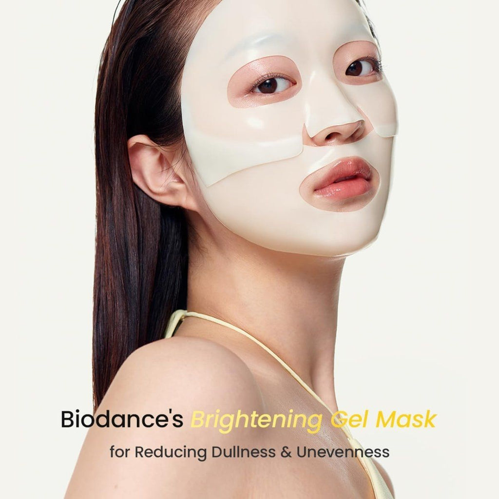 Lakinza Biodance Radiant Vita Niacinamide deep mask in 34g jar, featuring brightening skincare with niacinamide for radiant skin.