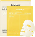 Lakinza Biodance Radiant Vita Niacinamide deep mask in 34g jar, showcasing the skincare product's packaging and branding.