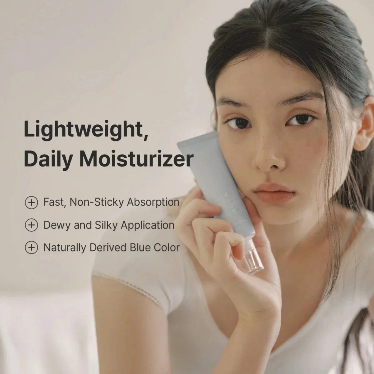 Lakinza Dr. Althea Aqua Marine Watery Cream 50ml in a white jar with blue label, showcasing the hydrating K-beauty skincare product.