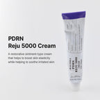 Lakinza Dr. Althea PDRN Reju 5000 Cream 20g jar showing smooth cream inside a clear jar with a white lid.