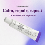 Lakinza Dr. Althea PDRN Reju 5000 Cream 20g jar, smooth cream with a white container and minimalist label for skin rejuvenation.