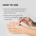 Lakinza Dr.Melaxin Cemenrete Calcium Dark Spot Eye Cream 15g in a white tube with black cap, designed for under-eye dark spots.