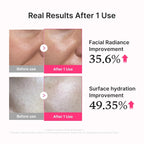 Lakinza K-beauty Medicube PDRN Collagen Glow Jelly Serum 30ml in a clear jar with a white pump dispenser and label.
