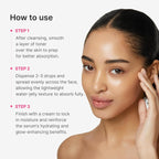 Lakinza K-beauty Medicube PDRN Collagen Glow Jelly Serum 30ml bottle with a clear, gel-like texture and bright packaging.