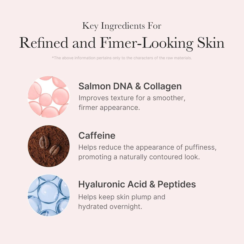 Medicube PDRN Pink Caffeine Night Wrapping Mask in a 75ml jar, designed for skincare, by Lakinza K-beauty.