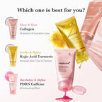 Lakinza K-beauty Medicube PDRN Pink Caffeine Night Wrapping Mask in a 75ml jar with pink packaging, suitable for revitalizing skin.