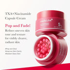 Lakinza K-beauty Medicube TXA Niacinamide Capsule Cream 55g in a jar, showcasing the skincare product's packaging and cream texture.