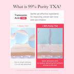 Lakinza K-beauty Medicube TXA Niacinamide Capsule Cream 55g jar showing the cream in a white container with a blue lid.