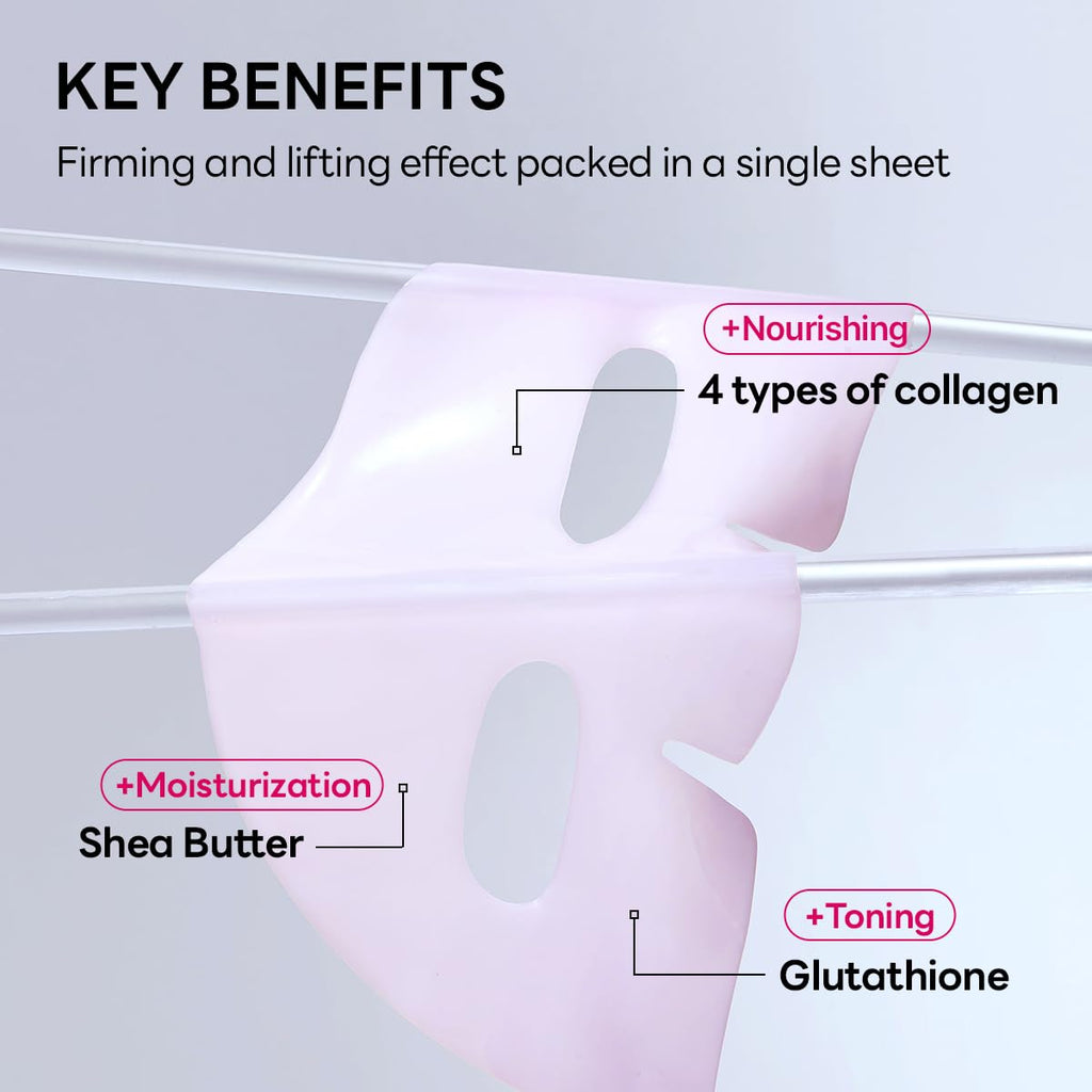 Mediheal Hyper Collagen Mask 34g by Lakinza K-beauty, a skincare sheet mask showing the packaging and product details.