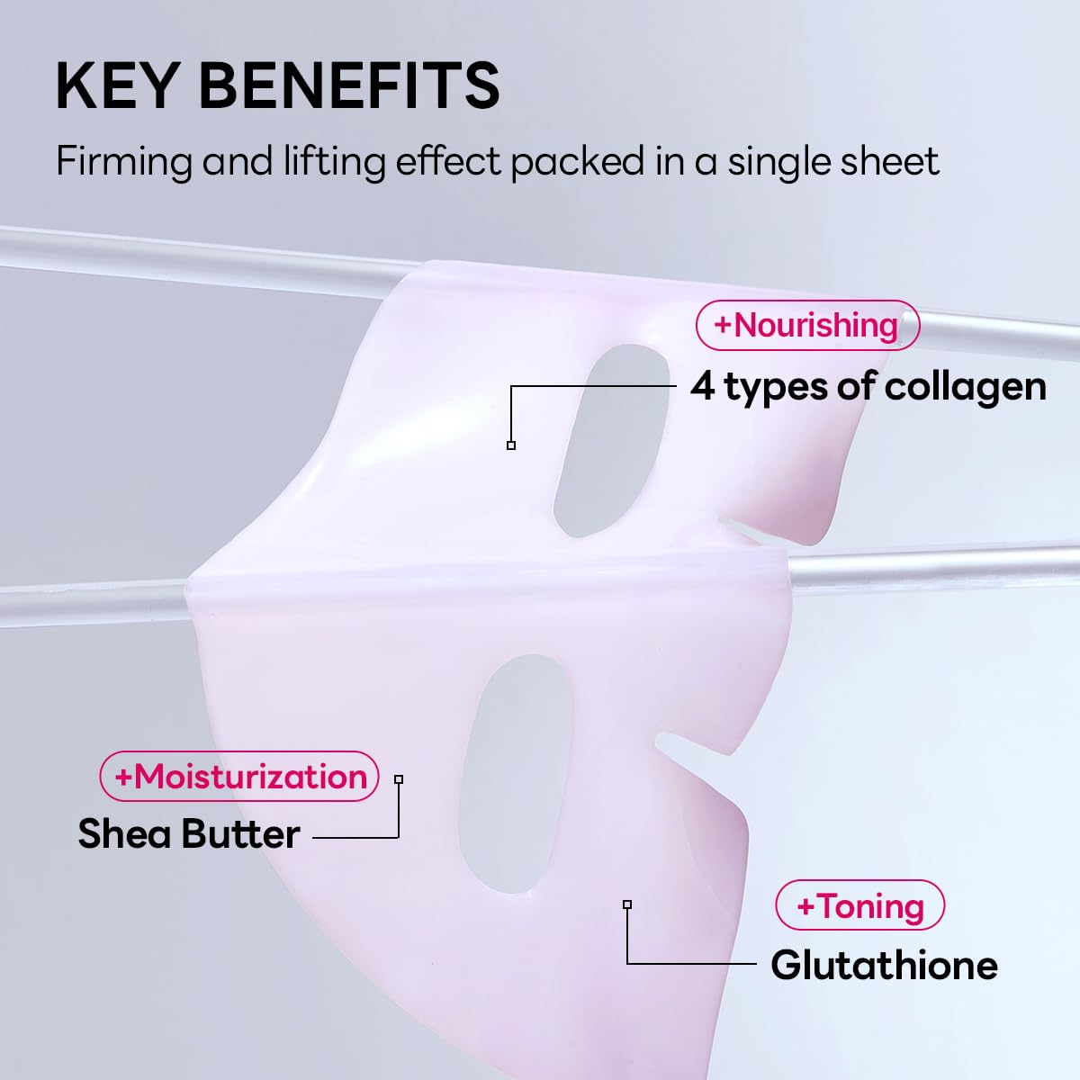 Mediheal Hyper Collagen Mask 34g by Lakinza K-beauty, a skincare sheet mask showing the packaging and product details.
