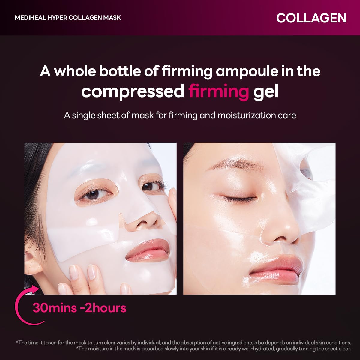 Mediheal Hyper Collagen Mask 34g from Lakinza K-beauty, a skincare mask for hydrating and firming the skin.