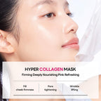 Mediheal Hyper Collagen Mask 34g by Lakinza K-beauty, moisturizing facial mask on a white background