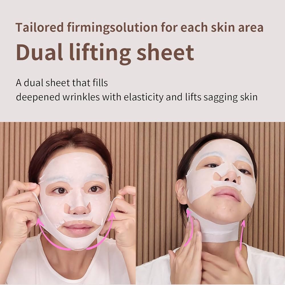 Mediheal Retinol Collagen Cream Lifting Mask by Lakinza, 30ml, with a smooth cream mask in a jar for Korean skincare.