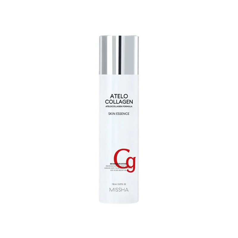 MISSHA Atelo Collagen Skin Essence in a 150ml bottle, a nourishing toner from Lakinza K-beauty with collagen for radiant skin.
