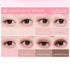 Peripera All Take Mood Palette eye makeup with colorful shades in a 5.5g compact by Lakinza K-beauty.