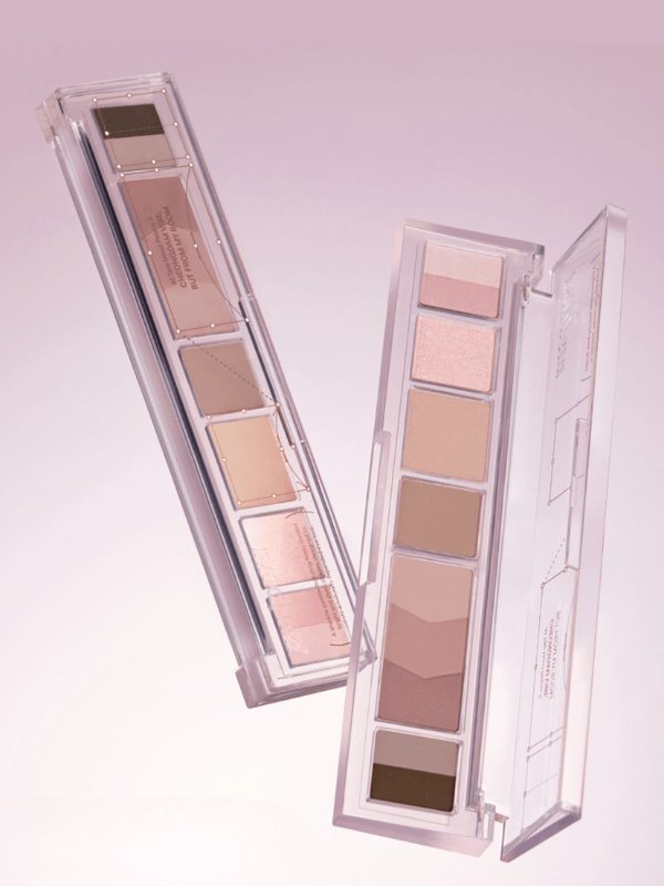 Peripera All Take Mood Palette eye makeup palette with colorful eyeshadows in a compact by Lakinza K-beauty.