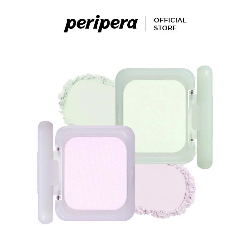 Peripera Filter Fit Blur Pact in 8g, a K-beauty base makeup compact with a smooth, matte finish and soft-focus effect.