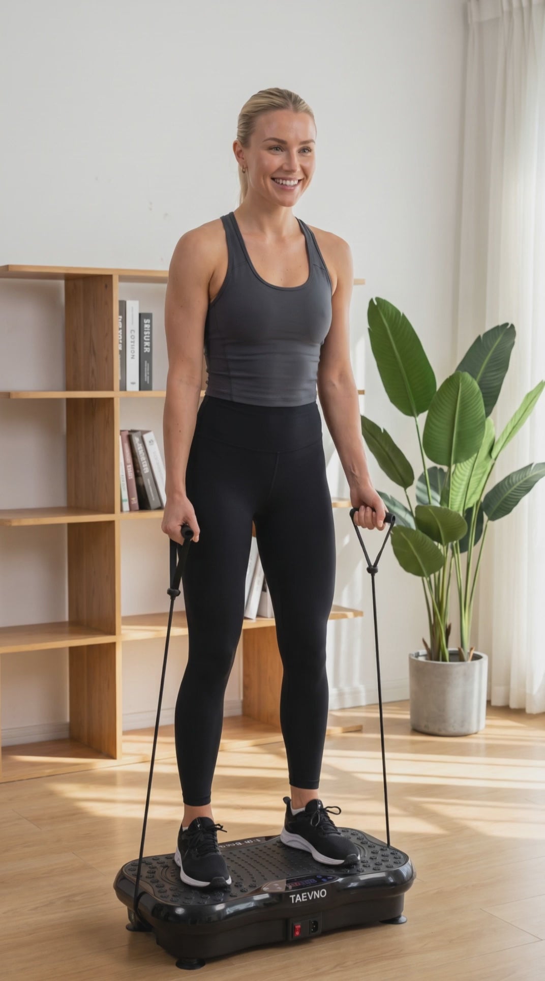 Vibration Plate Exercise Machine for Weight Loss, 330 Lbs Capacity