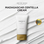 Lakinza K-beauty SKIN1004 Madagascar Centella Cream Mini 30ml in a small jar, featuring a white cream inside