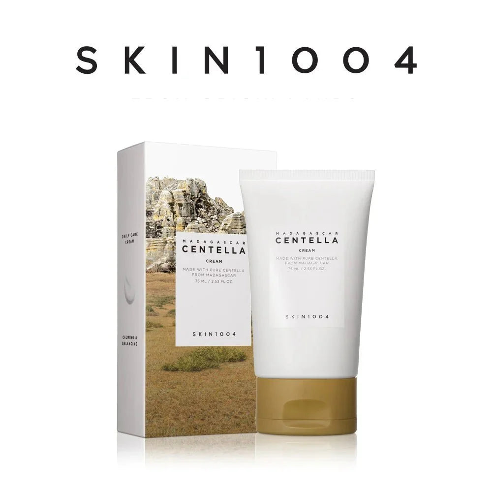 Miniature SKIN1004 Madagascar Centella Cream by Lakinza K-beauty, showing the 30ml tube with product branding and packaging.