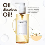 Lakinza K-beauty SKIN1004 Madagascar Centella Double Cleansing Duo, two cleanser bottles with labels in a skincare set.