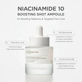 Lakinza K-beauty SKIN1004 Madagascar Centella Niacinamide 10 Boosting Shot Ampoule 30ml bottle with product label