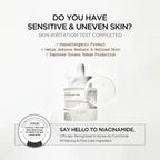 Lakinza K-beauty SKIN1004 Madagascar Centella Niacinamide 10 Boosting Shot Ampoule 30ml bottle with dropper for skincare.