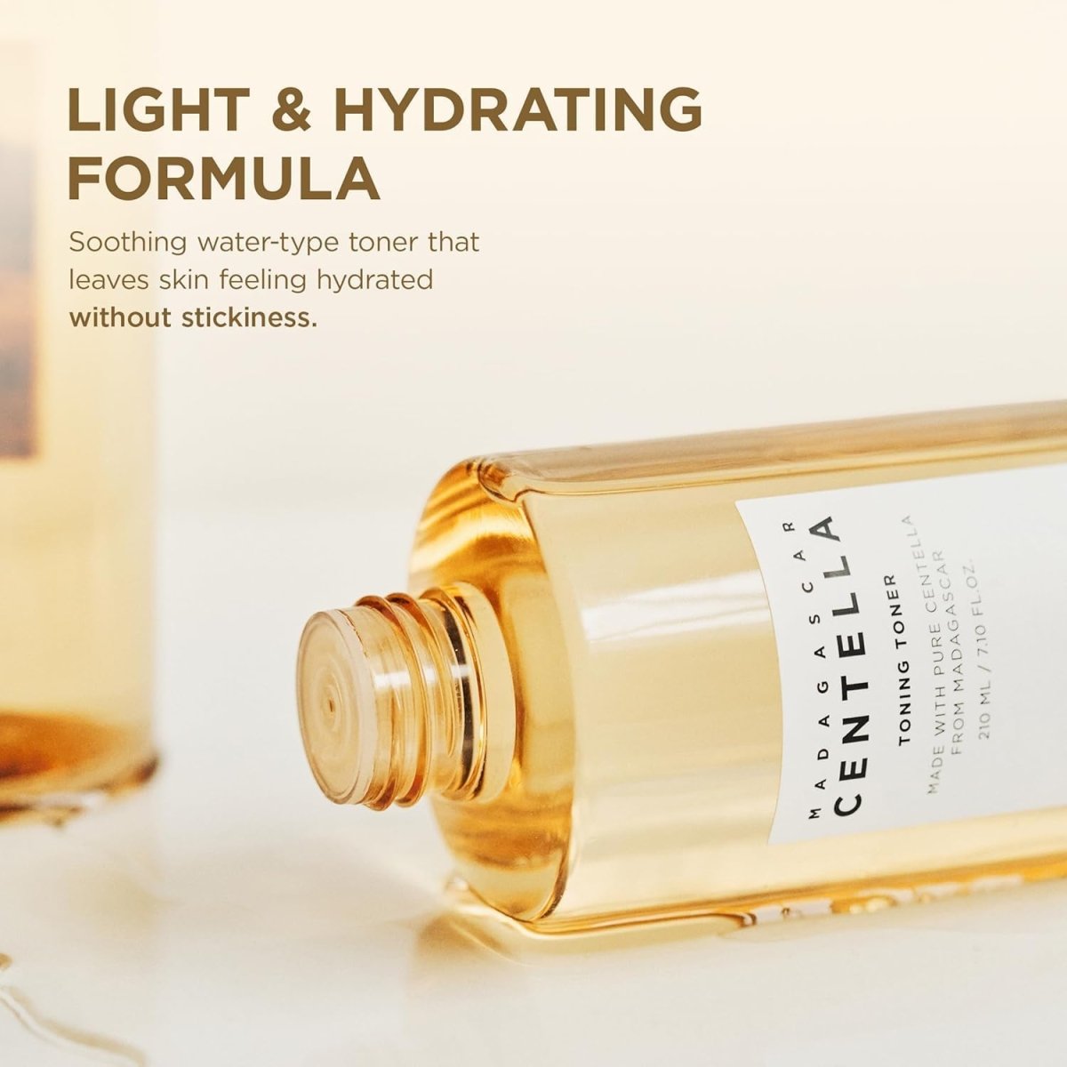 Miniature SKIN1004 Madagascar Centella Toning Toner in 30ml bottle, K-beauty skincare product with a clear liquid inside.