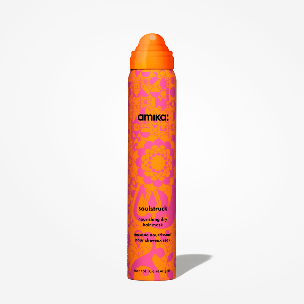 Wedoskin Amika Soulstruck Nourishing Dry Hair Mask in 95ml jar, showing creamy hair treatment for dry, damaged hair.