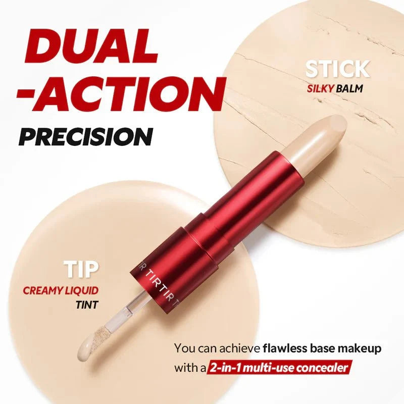 TIRTIR Glide & Hide Blurring Concealer in 8g, a base makeup product by Lakinza K-beauty, displayed with sleek packaging.