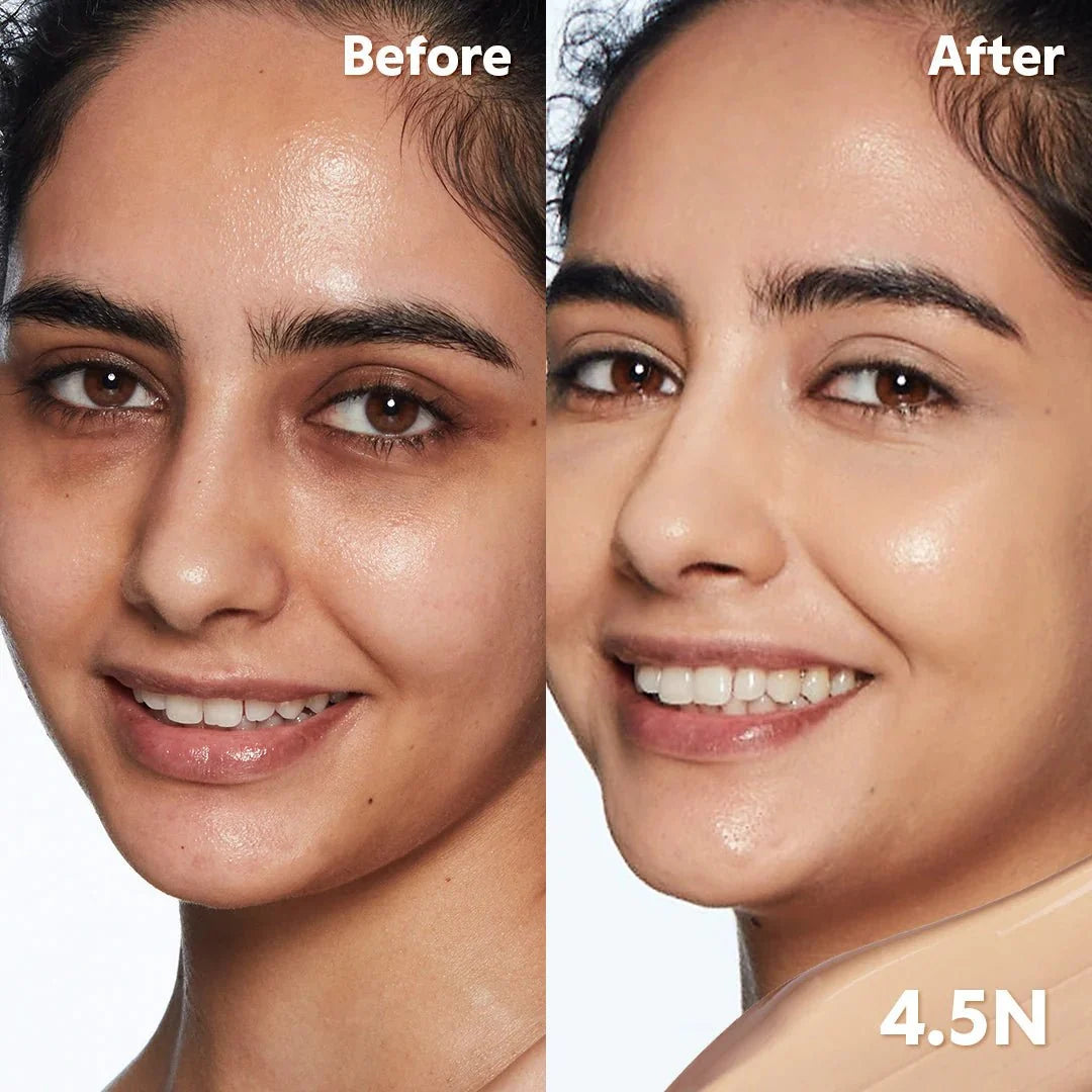 Lakinza TIRTIR Glide & Hide Blurring Concealer 8g for base makeup, featuring smooth application and skin-blurring finish.