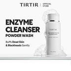 TIRTIR Hydro Boost Enzyme Powder Wash cleanser in 75g container by Lakinza K-beauty, showcasing the powder form and packaging