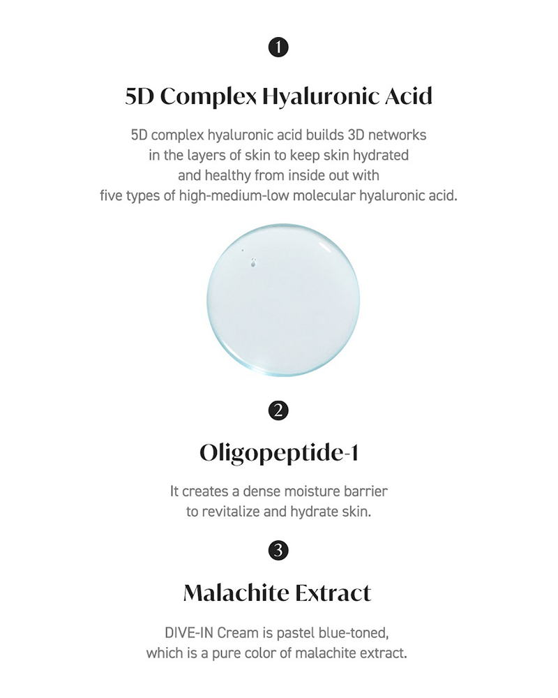 HYAKU Beauty Dive-In Low Molecule Hyaluronic Acid Face Cream by TORRIDEN, 80ml jar with smooth, hydrating cream inside