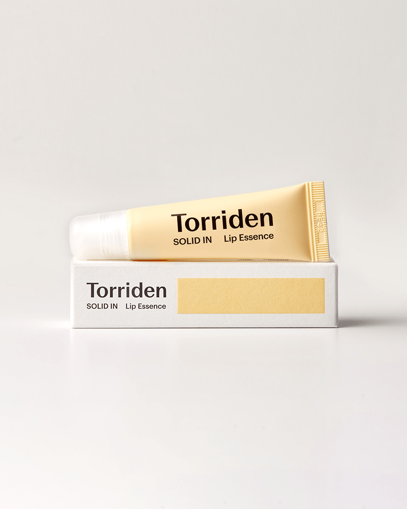 HYAKU Beauty & Living TORRIDEN Solid-In Ceramide Lip Essence 11ml, moisturizing lip care product in a sleek container