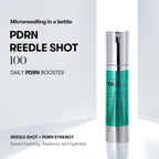 Lakinza K-beauty VT PDRN Reedle Shot 300 serum in a 50ml bottle, with a sleek design and clear label.