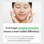 Lakinza K-beauty VT Reedle Shot 100 serum in 2ml ampoules, shown in a box with 10 units, for skincare and revitalization.